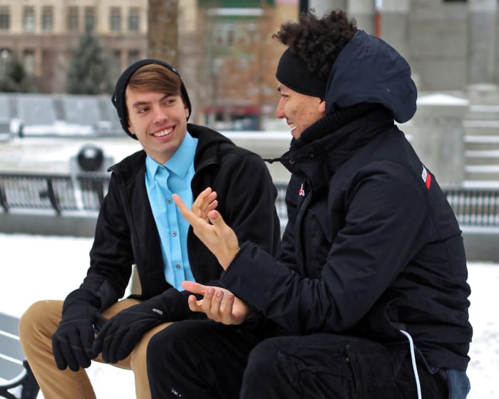 Often the people who appear the most confident in social situations are the ones who are able to express themselves with sincerity and authenticity. Their physical movements are aligned with the meaning and intent of their words.