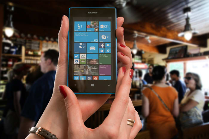 When you're trying to avoid small talk, it's tempting to make yourself look busy by fiddling with your mobile device. Unless you are expecting an urgent call, put your phone on vibrate and leave it in your pocket.