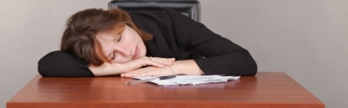 Is she just dog-tired or dreaming the entrepreneurial dream?