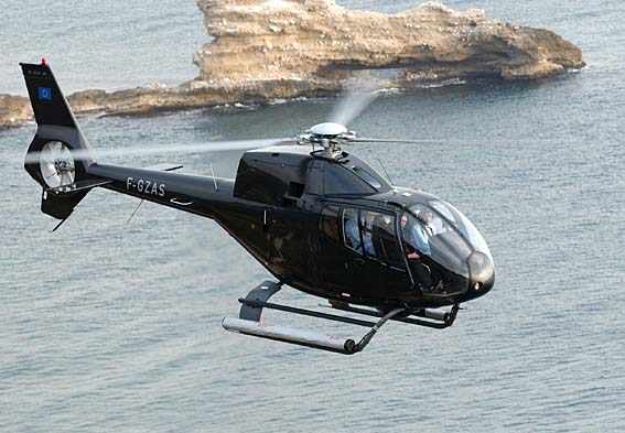 By far the most expensive helicopter on this list, the lightweight EC120 Colibri Hummingbird has a 5-passenger capacity and comes equipped with a variety of high-end safety features.