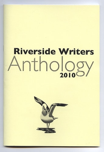 Booklet produced by Riverside Writers in 2010, which features three of Adele Cosgrove-Bray's short stories. The cover is simple and direct, and it uses a Copyright free image.