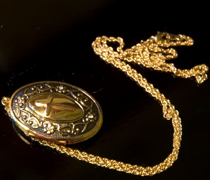 Certain items like lockets that have a lot of character or history are often worth more at auction than as scrap gold.
