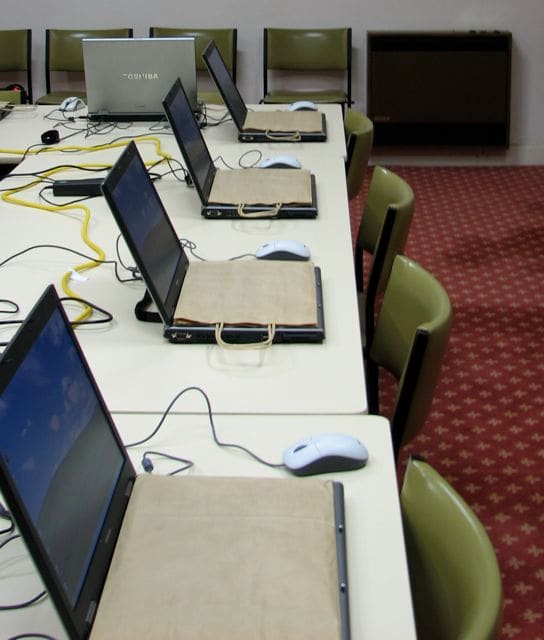 Leaders of rural community groups will be trained to create a website, training materials and software are provided.