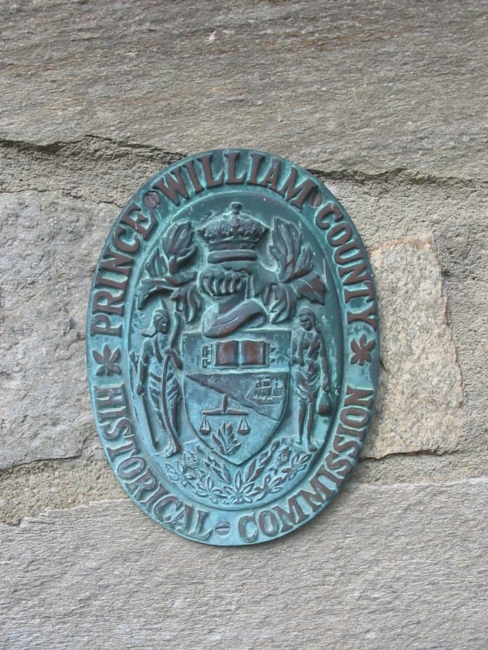 Prince WIlliam County Historical Marker
