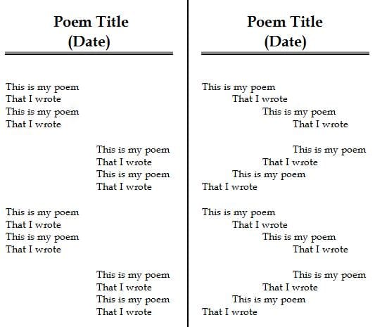 Tips on Formatting Poetry Books - ToughNickel