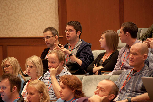 You never know who you may be sitting next to at your next local or national club meeting.