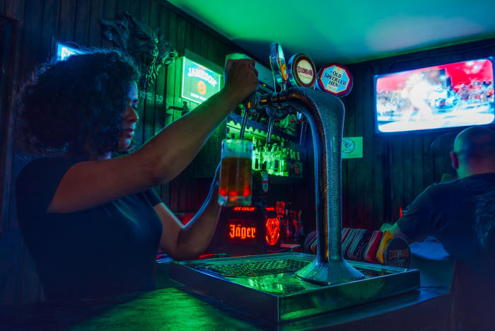 Pouring pint after pint non-stop is not as easy as it looks in the movies. Working as a bartender in a busy pub or nightclub can be exhausting.