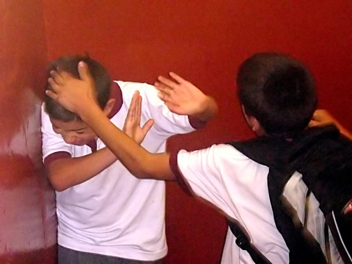 Bullying can occur at home, at school, at work to anyone regardless of age, sex, race, etc.