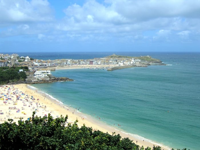 St Ives has been a popular fishing port since Medieval times, and in the modern day, it is also a hub for artists and galleries.