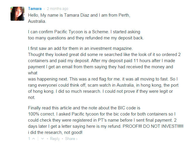 Here is a little bad press from Tamara on Tom Winnifrith's blog. She didn't get ripped off...but she didn't even get to invest, either.