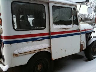 This was the first Postal Vehicle I drove in 1993. In the pre-Amazon era, all of the mail used to actually fit into one of these.
