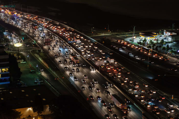 Working over the holidays means that there will be fewer people clogging up your daily commute to and from work.