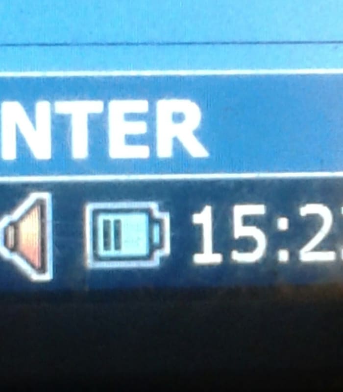 Is monitoring your battery bars enough to make sure you have enough giddyup to ride this scanner home?