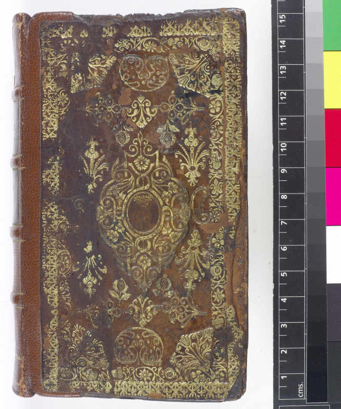 Armenian New Testament published in Amsterdam in 1698. British Library copy described as, "Rebacked. In poor condition."