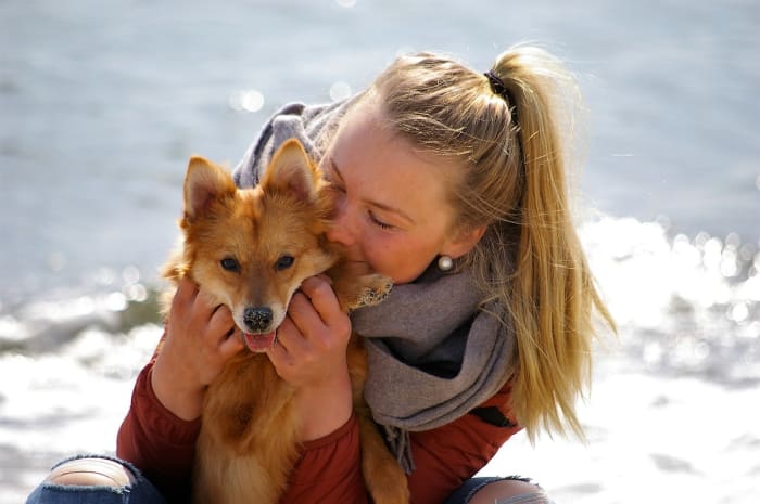 "I love you, Snuggles...but if you stop fetching the ball, you can say goodbye to our relationship."