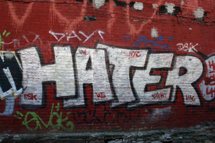 Some people worry that if you imitate the spiteful, negative behavior of those who do you harm, there's little that sets you apart from them. What do you think?