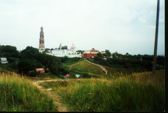Poshupovo Monestery in countryside outside of Ryazan, Russia.