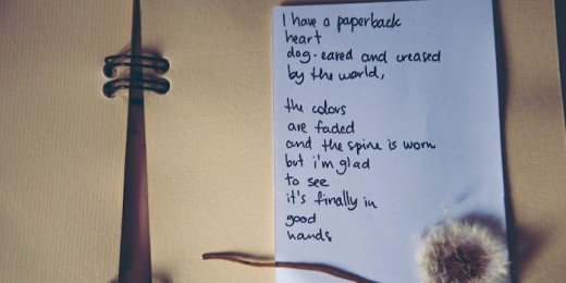 Write a love poem for her and tweet it for the world to see.
