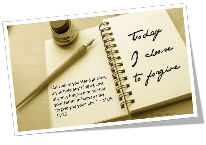 Forgiveness can be understood religiously or psychologically. Either way, it's a powerful and universal concept.