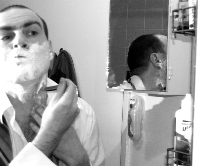 Soap is the main ingredient of shaving foams and gels.