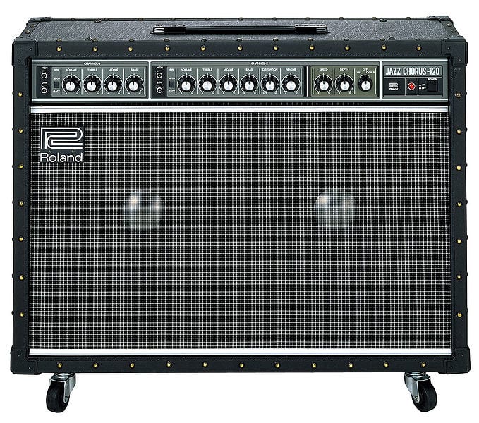 The Roland JC-120 is a solid-state amp favored for its awesome clean sound.