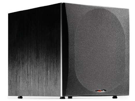 The Polk Audio PSW505 provides bass audio that is tight and precise. Well constructed with sturdy MDF, the Polk has a real wood veneer finish, which gives it a stylish and attractive appearance.