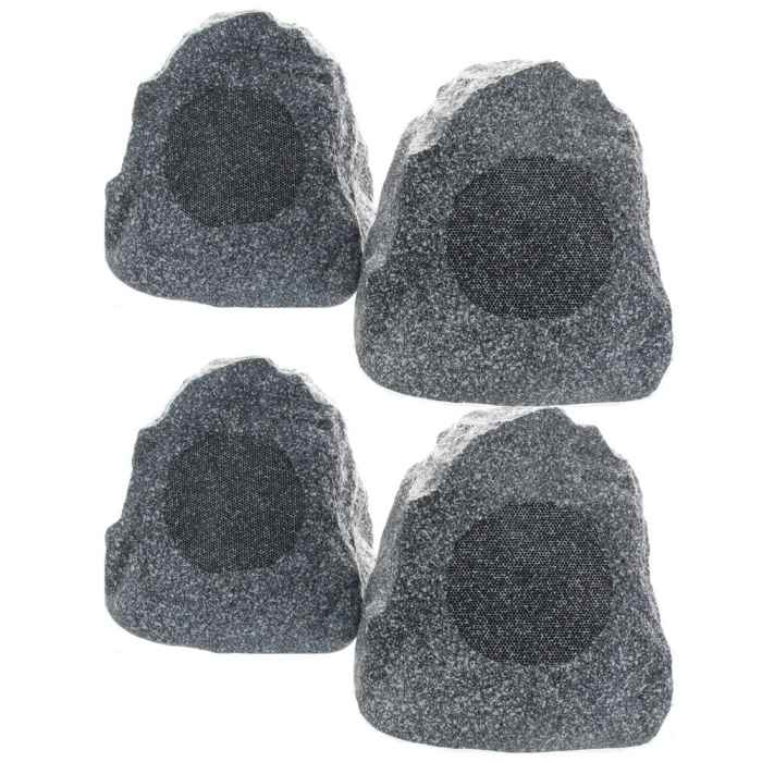 These Outdoor Garden Waterproof Granite Rock Patio Speakers offer excellent fun and provide a talking point at outdoor parties, whether it is in the yard, on the patio, or beside the pool. These rugged and waterproof speakers put out a big sound.