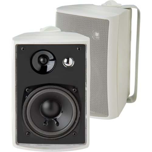 These Dual LU43PW Indoor/Outdoor Speakers are at the more affordable end of the price range, but don't let that fool you into thinking that they don't offer excellent value for money. They are versatile to place/mount, and put out a huge sound.