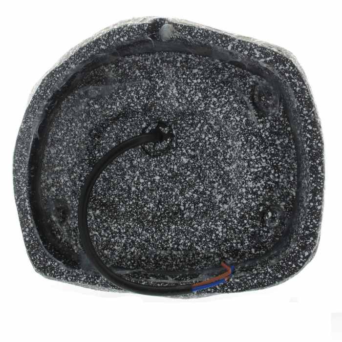 Rear view of the Granite Rock, showing the wiring. They are easy to set up and offer high performance for speakers of this type. They are remarkably rugged and robust and capable of surviving pretty much anything that Mother Nature throws at them.