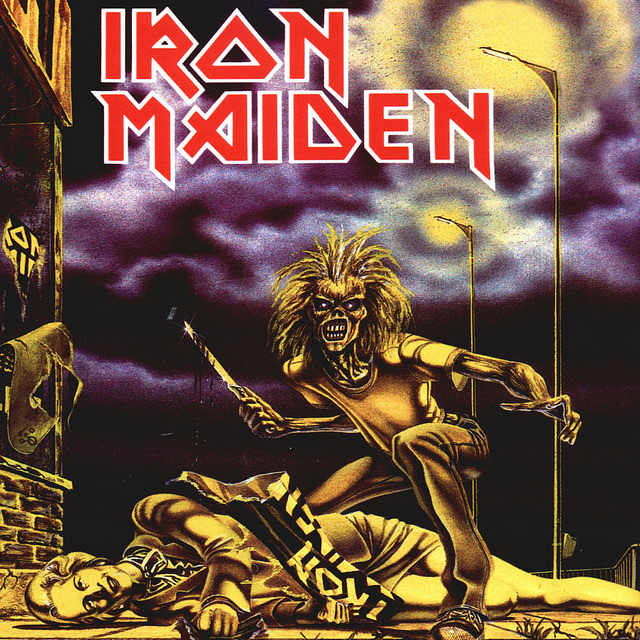 Iron Maiden "Sanctuary" EMI 5065 Uncensored 7" Vinyl Single UK Pressing (1980) Picture Sleeve Art by Derek Riggs