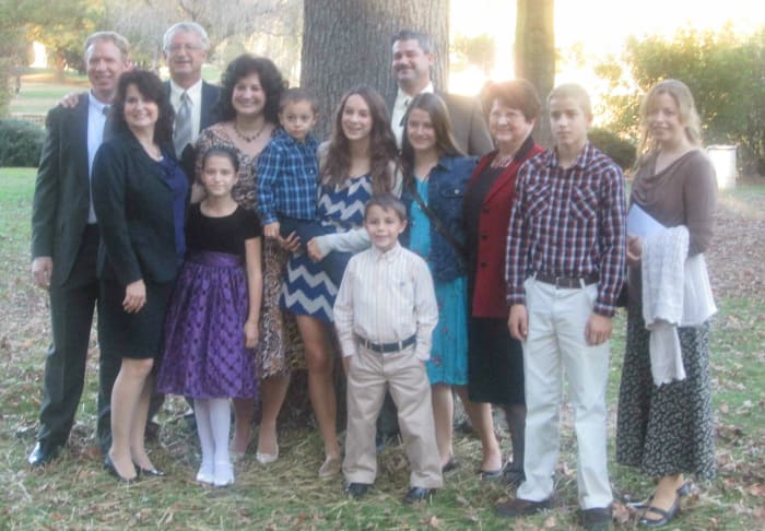 A small part of my family. Are there any black sheep here, or did they stay home?