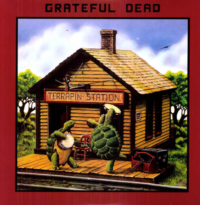 Grateful Dead "Terrapin Station" Arista Records 3C-064-99306 12" LP Vinyl Record US Pressing (1977) Album Cover Art by Alton Kelley & Stanley Mouse