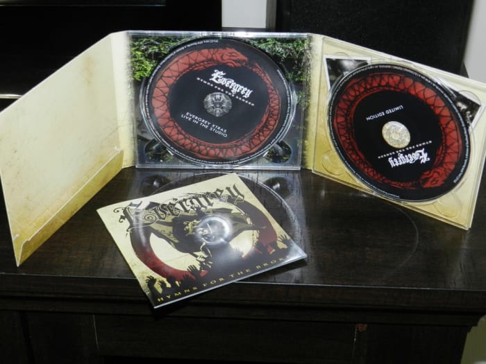 Physical albums have value beyond the audio. Bands like Evergrey give us a product we can cherish for life.