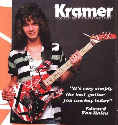 In April 1996, in an interview with Guitar World, when asked about how he went from playing his first open A chord to playing "Eruption", Eddie replied: Practice. I used to sit on the edge of my bed with a six-pack of Schlitz Malt talls. "