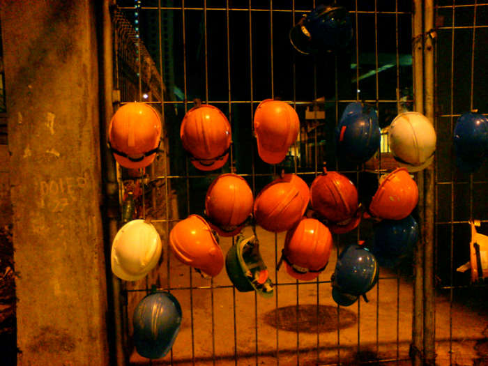 Construction workers often work at great heights and in all kinds of weather. They have one of the highest rates of injuries and illnesses of all occupations