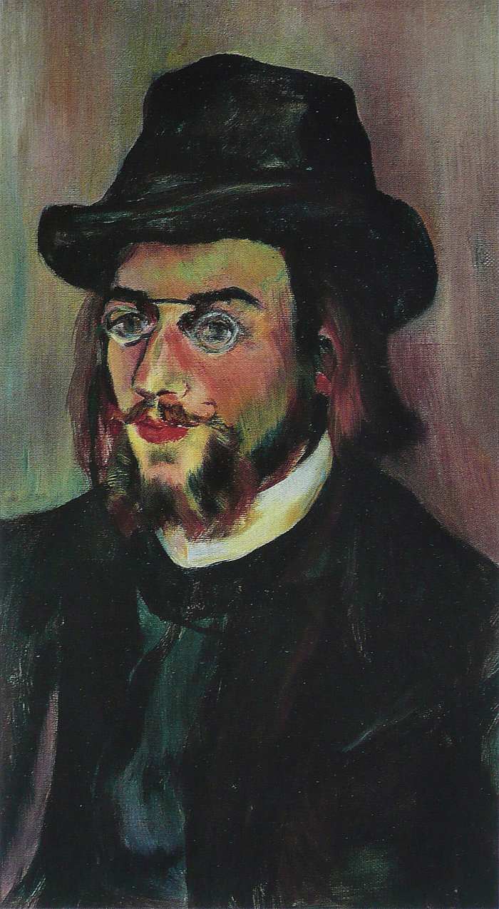 Portrait of Satie by Suzanne Valadon.