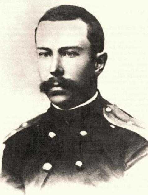 Photograph of Rimsky-Korsakov in 1866.