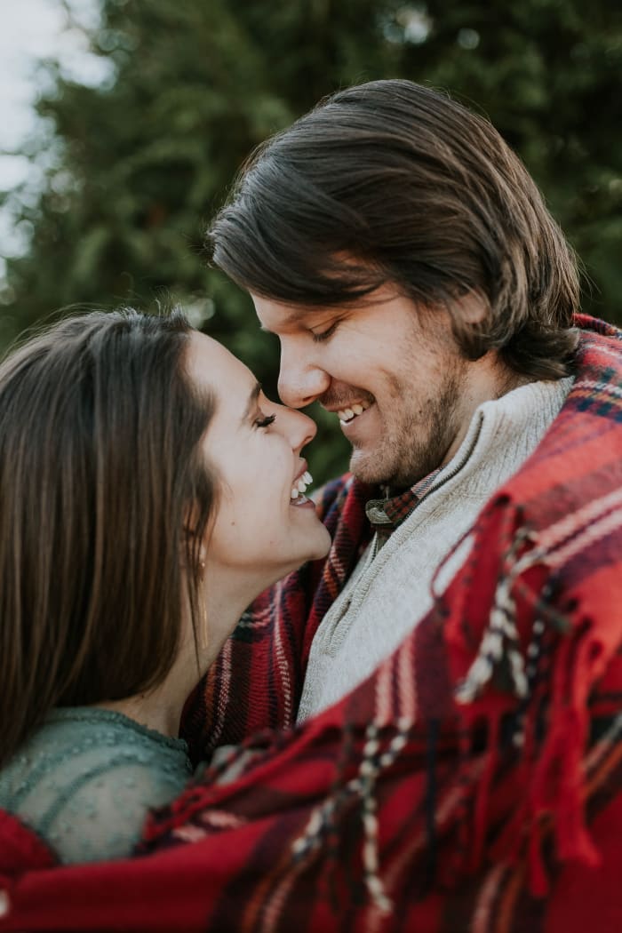 Looking at old pictures of the both of you will ignite an emotional spark and help you remember the good times that you have spent together.