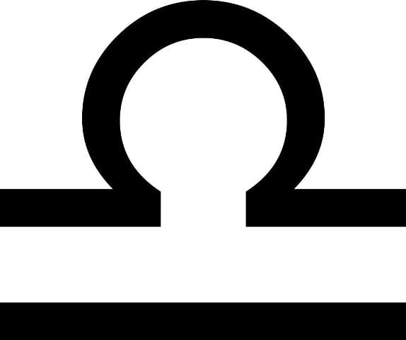 Libra symbol