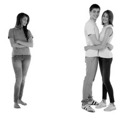Get a grip on your imagination and anxiety. Don't let jealousy overpower your love for your partner. Don't just assume that your girlfriend or boyfriend is falling for someone else.