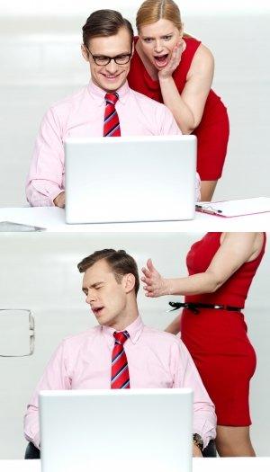 Be careful of what you post on Facebook and Twitter. Flirty winks and likes could worsen the already volatile situation of dealing with your girlfriend's jealousy.