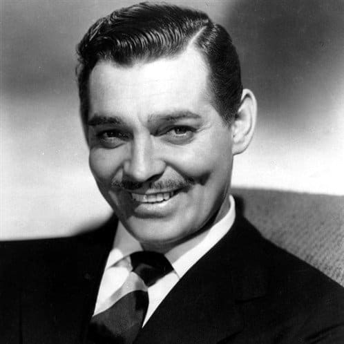 Clark Gable as Rhett Butler, the master of the "wicked grin," and a man who never once listened to Scarlett's directives.