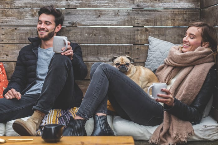 If you and your bestie are both pet-parents, when you fall in love and start a life together, your fur family grows too!