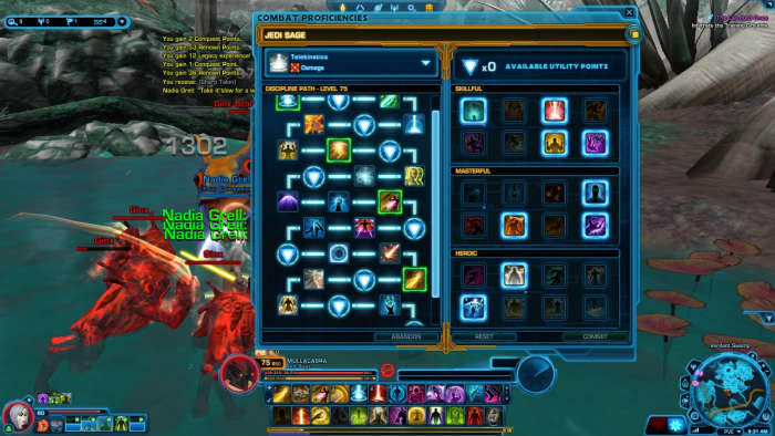 I place my utility points to promote damage and launching attacks consecutively.