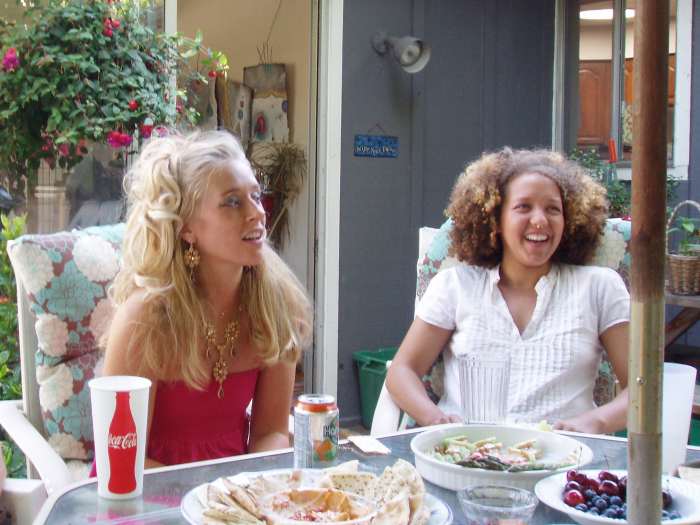 Every year families cook and eat Thanksgiving dinner together. It's a time for appreciating the love of relatives and friends, along with the abundance we all share.