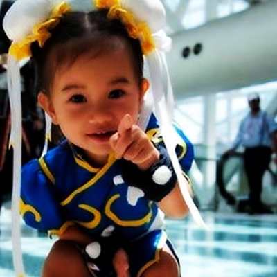A homemade Chun Li costume is a little tricky, but store-bought costumes are also available. The hairstyle is a key feature of this costume.