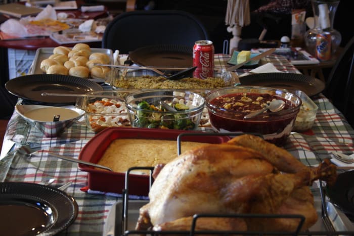 While Thanksgiving dinners have certainly grown more diverse over the years, some of the staples—like turkey, cranberries, and pumpkin—have been part of the feast since the beginning.