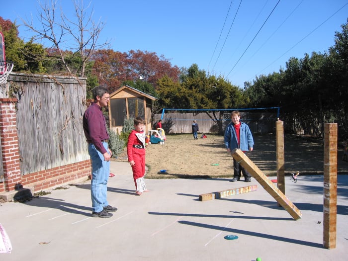 Use Balls to Knock 'Em Down!