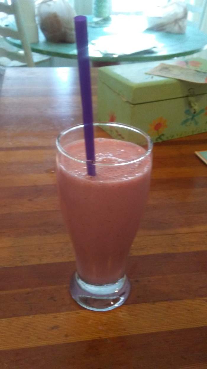 Valentine's Day means more when we do thoughtful things for one another, not buy things. Celebrate St. Valentine's Day by making groovy smoothies.