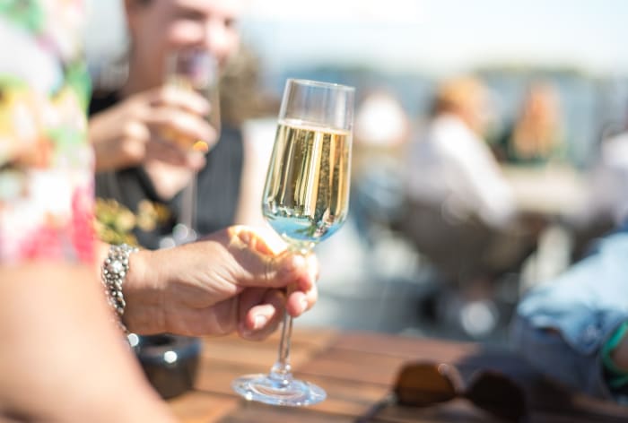 Don't forget to end your speech with a cheers to the happy couple. This is especially important if you are the first to speak.